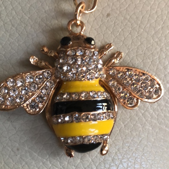 BEE!  New key ring or bag tag!  New without tags. So pretty. - Picture 4 of 6